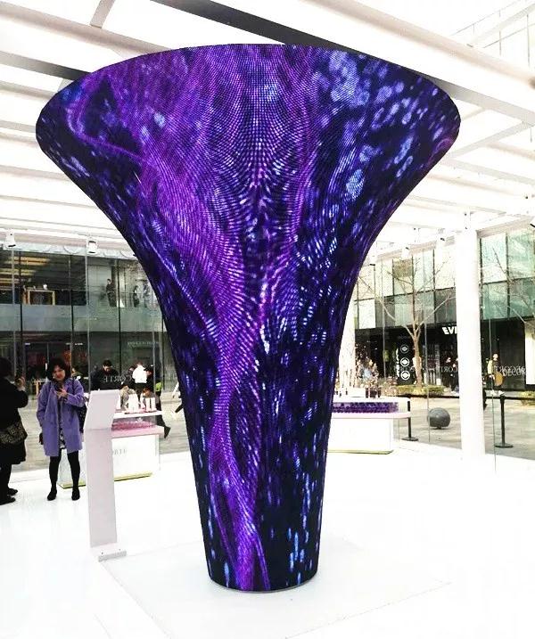 迷你光電為您展示創(chuàng)意led顯示屏案例！